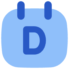 Calendar Day View Daily Icon from Flex Flat Set