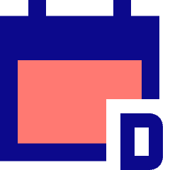 Calendar Day View Daily Icon from Sharp Pop Set