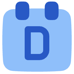Calendar Day View Daily Icon from Plump Flat Set