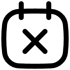 Calendar Disable Icon from Flex Line Set