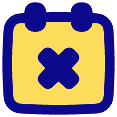 Calendar Disable Icon from Plump Pop Set