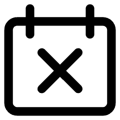 Calendar Disable Icon from Core Line Set