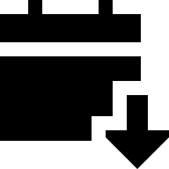 Calendar Download Icon from Sharp Solid Set