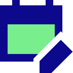 Calendar Edit Icon from Sharp Pop Set