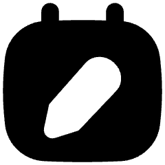 Calendar Edit Icon from Flex Solid Set