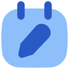 Calendar Edit Icon from Flex Flat Set