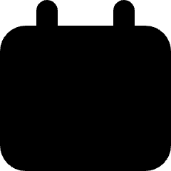 Calendar Icon from Micro Solid Set