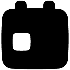 Calendar Event Icon from Plump Solid Set