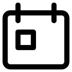 Calendar Event Icon from Core Line Set