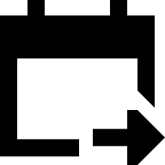 Calendar Jump To Date Icon from Sharp Remix Set