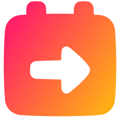 Calendar Jump To Date Icon from Plump Gradient Set
