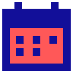 Calendar Mark Icon from Sharp Pop Set