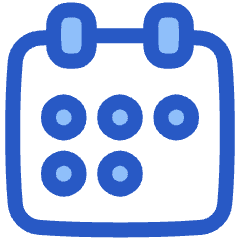 Calendar Mark Icon from Plump Duo Set