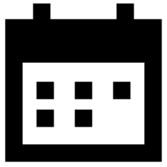 Calendar Mark Icon from Sharp Remix Set