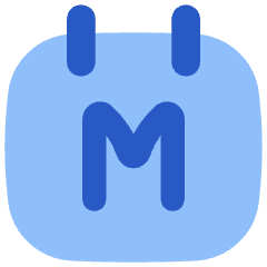 Calendar Month View Monthly Icon from Flex Flat Set