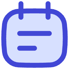 Calendar Note Icon from Flex Duo Set