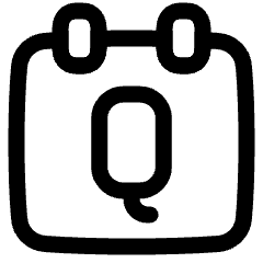 Calendar Quarter View Quarterly Icon from Plump Line Set