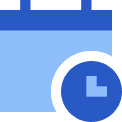 Calendar Schedule Icon from Sharp Flat Set