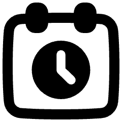 Calendar Schedule Icon from Plump Remix Set