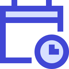 Calendar Schedule Icon from Sharp Duo Set