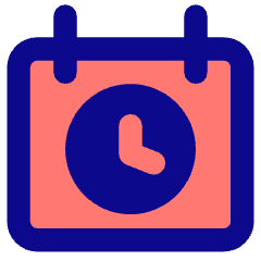 Calendar Schedule Icon from Core Pop Set