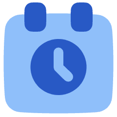 Calendar Schedule Icon from Plump Flat Set