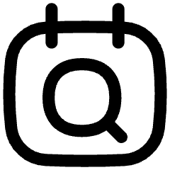 Calendar Search Icon from Flex Line Set