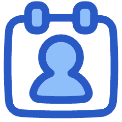 Calendar User Icon from Plump Duo Set