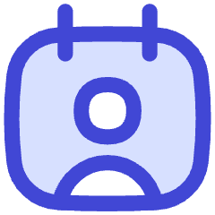 Calendar User Icon from Flex Duo Set