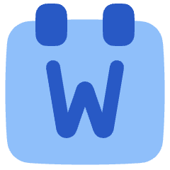 Calendar Week View Weekly Icon from Plump Flat Set