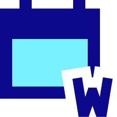 Calendar Week View Weekly Icon from Sharp Pop Set