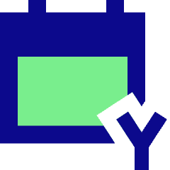 Calendar Year View Yearly Icon from Sharp Pop Set