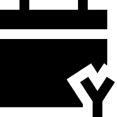 Calendar Year View Yearly Icon from Sharp Solid Set