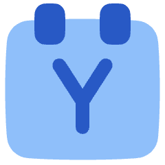 Calendar Year View Yearly Icon from Plump Flat Set