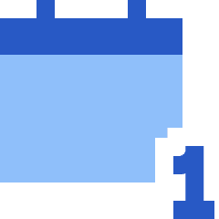 Daily Calendar Icon from Sharp Flat Set