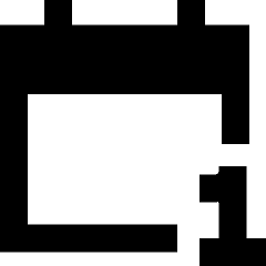 Daily Calendar Icon from Sharp Remix Set