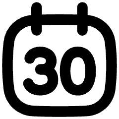 Date 31 Calendar Icon from Flex Remix Set