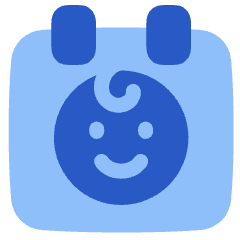 Date Of Birth Calendar 3 Icon from Plump Flat Set