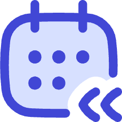 Past Event Previous Icon from Flex Duo Set