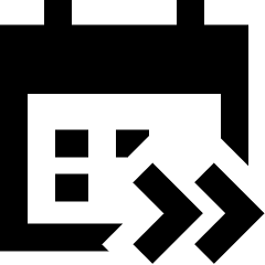 Upcoming Event Next Icon from Sharp Remix Set