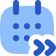 Upcoming Event Next Icon from Flex Flat Set