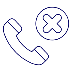 Call Block Illustration from UX Line Set