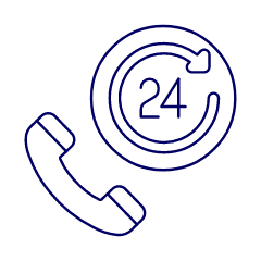 Call Support Illustration from UX Line Set