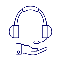 Call Center Headset 1 Illustration from UX Line Set
