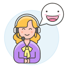 Customer Service Satisfaction 4 Illustration from UX Colors Set