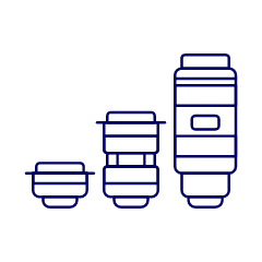 Lens Camera Illustration from UX Line Set