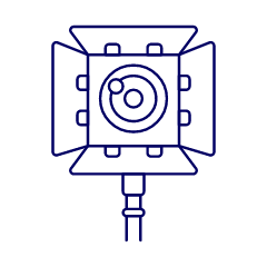 Spotlight Photography Illustration from UX Line Set