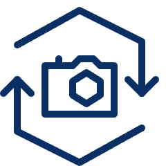 Camera Sync 1 Icon from Cyber Line Set