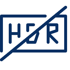 Hdr Off Icon from Cyber Line Set
