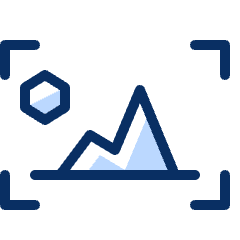 Landscape Mode Icon from Cyber Duotone Set
